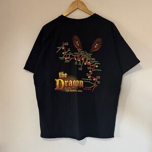 Vintage Deals Gap Motorcycle Resort T-Shirt / The Dragon / XL / Y2K